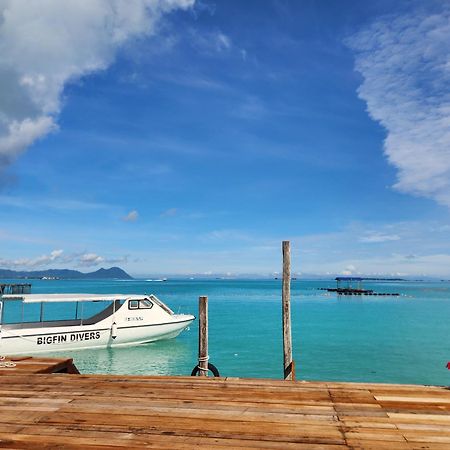 Bigfin Water Bungalow Hotel Semporna Ngoại thất bức ảnh