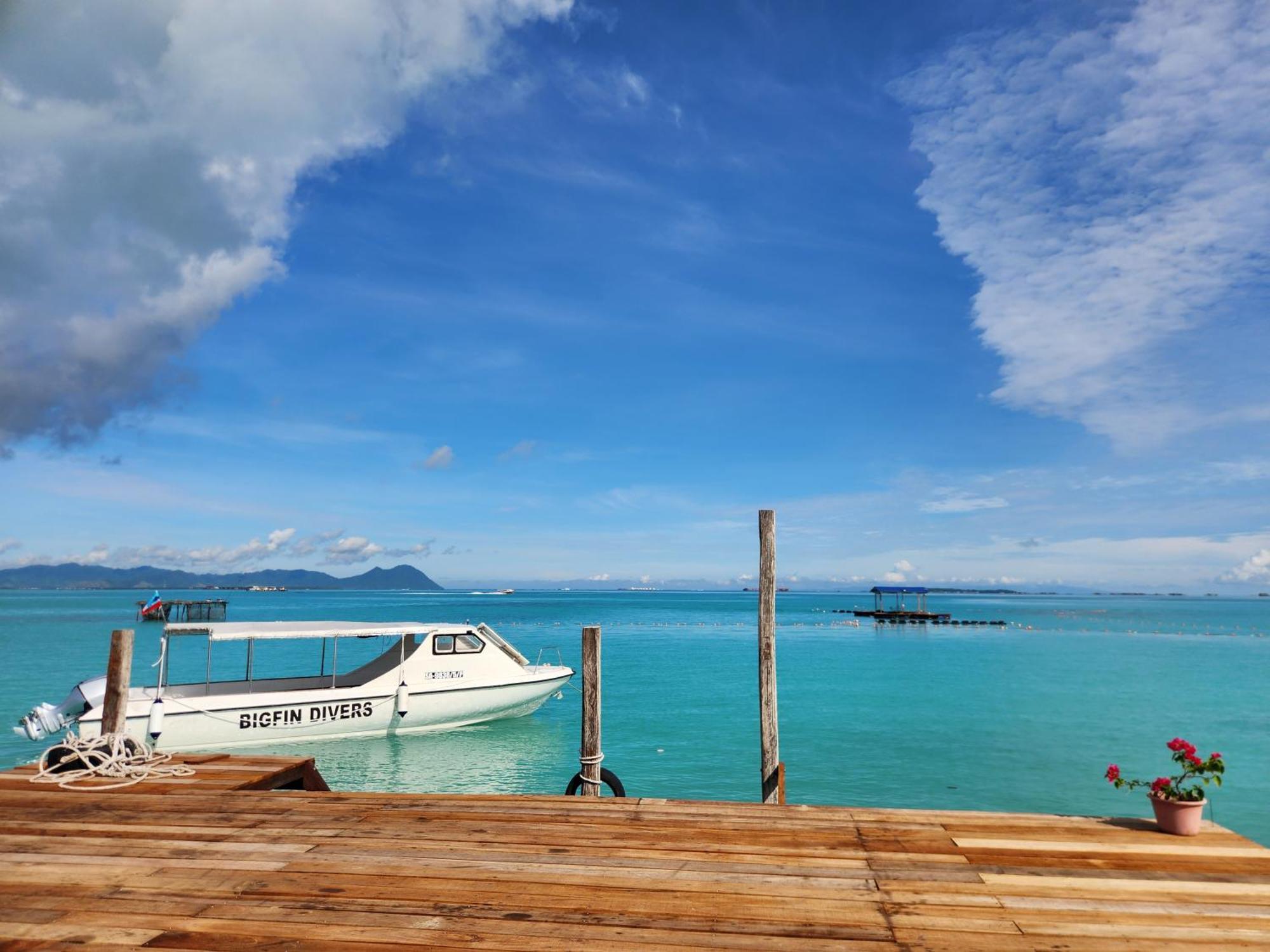 Bigfin Water Bungalow Hotel Semporna Ngoại thất bức ảnh